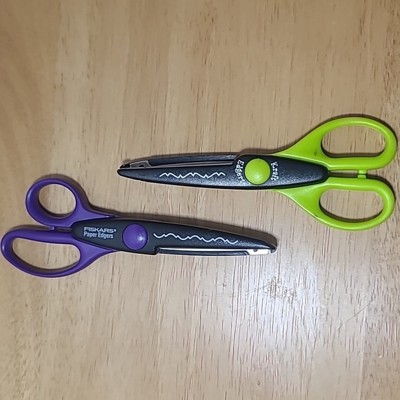 Set of 15 Kraft Edgers with small card stock cutter - Picture 8 of 10